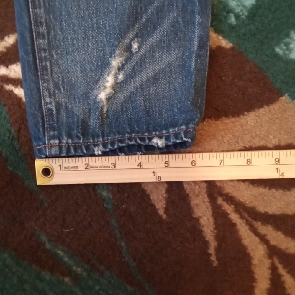 Madewell Classic Straught Jeans In Croston Wash Old School Womens  26 - Picture 11 of 13